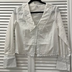 NEW WHITE SHIRT X SMALL ( runs big)